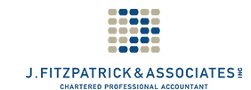 J Fitzpatrick CPA CGA Accountant Logo
